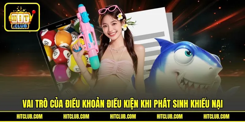 Vai trò của điều khoản điều kiện khi phát sinh khiếu nại Vai trò của điều khoản điều kiện khi phát sinh khiếu nại